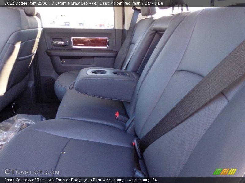 Deep Molten Red Pearl / Dark Slate 2012 Dodge Ram 2500 HD Laramie Crew Cab 4x4