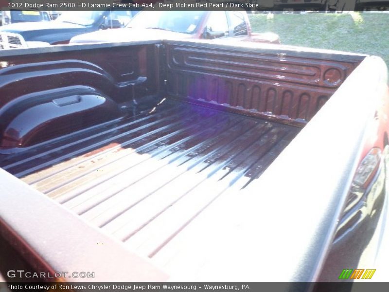 Deep Molten Red Pearl / Dark Slate 2012 Dodge Ram 2500 HD Laramie Crew Cab 4x4
