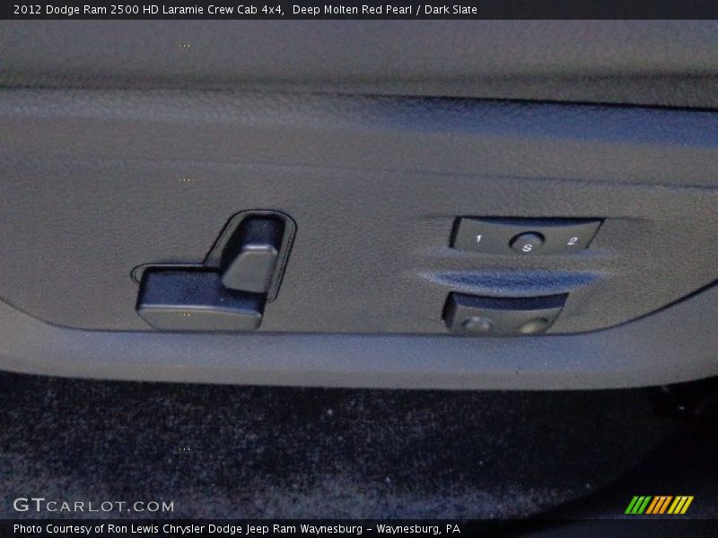 Deep Molten Red Pearl / Dark Slate 2012 Dodge Ram 2500 HD Laramie Crew Cab 4x4