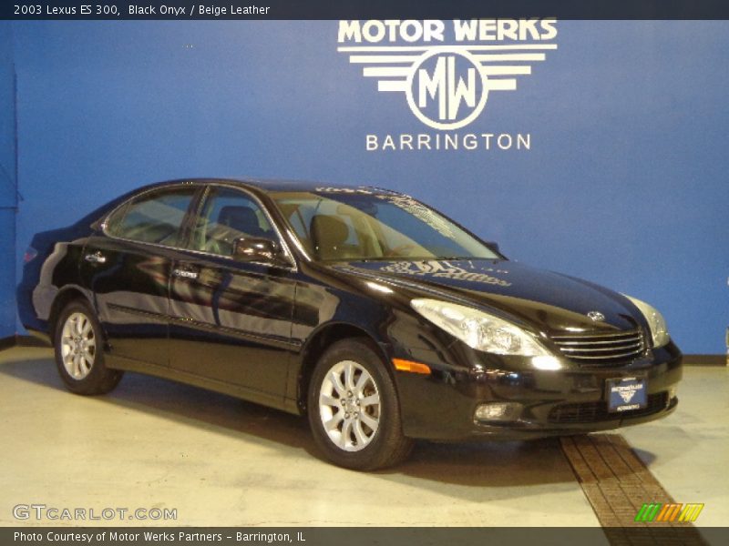 Black Onyx / Beige Leather 2003 Lexus ES 300