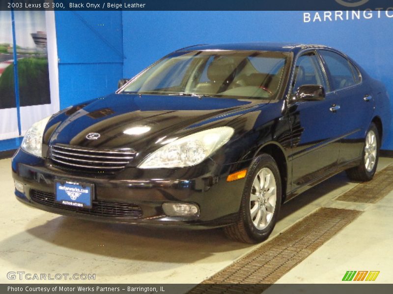 Black Onyx / Beige Leather 2003 Lexus ES 300