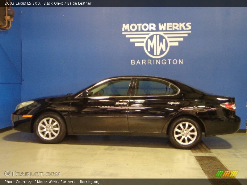 Black Onyx / Beige Leather 2003 Lexus ES 300