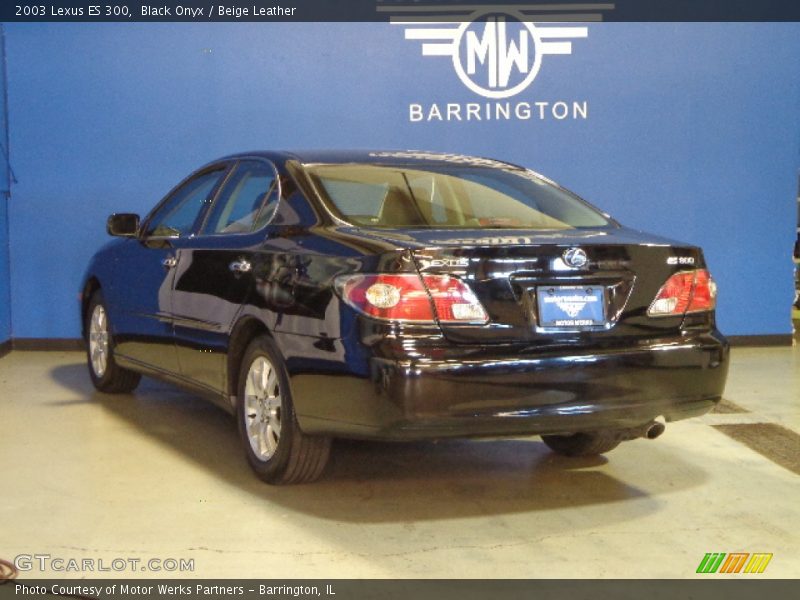 Black Onyx / Beige Leather 2003 Lexus ES 300