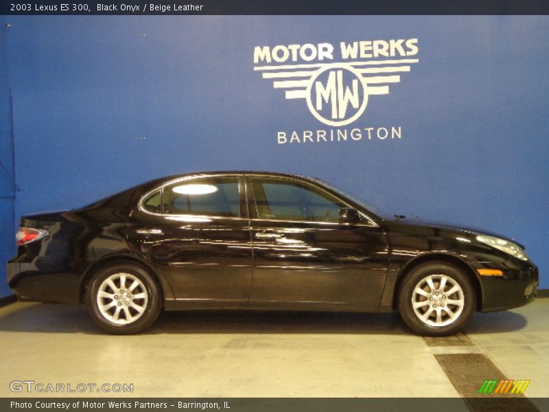 Black Onyx / Beige Leather 2003 Lexus ES 300
