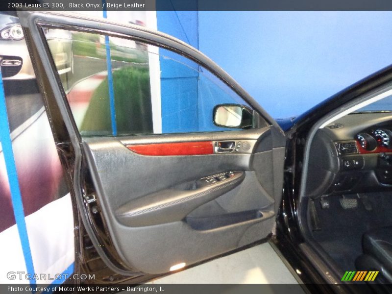 Black Onyx / Beige Leather 2003 Lexus ES 300