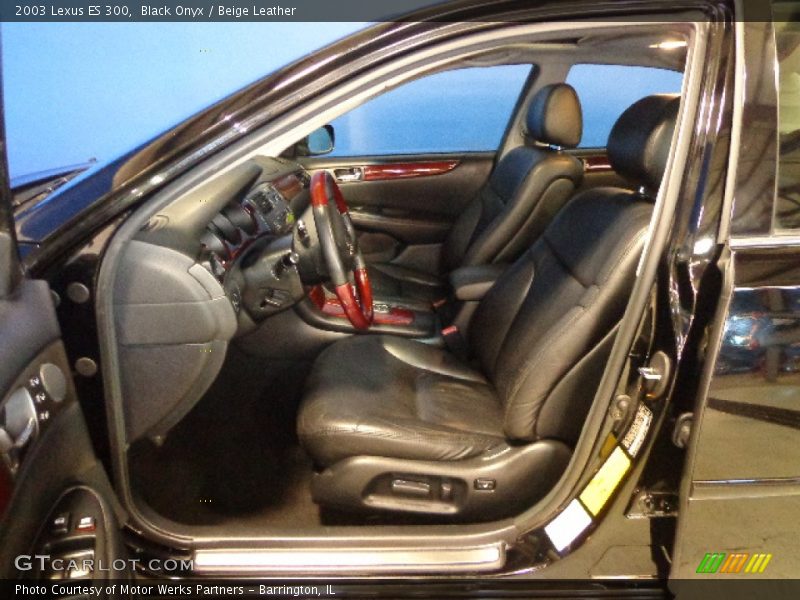 Black Onyx / Beige Leather 2003 Lexus ES 300
