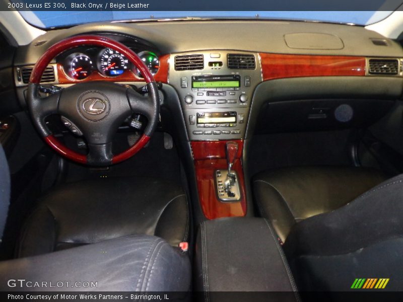 Black Onyx / Beige Leather 2003 Lexus ES 300