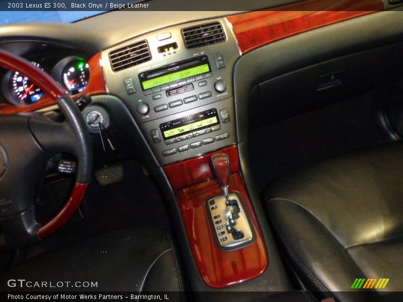 Black Onyx / Beige Leather 2003 Lexus ES 300