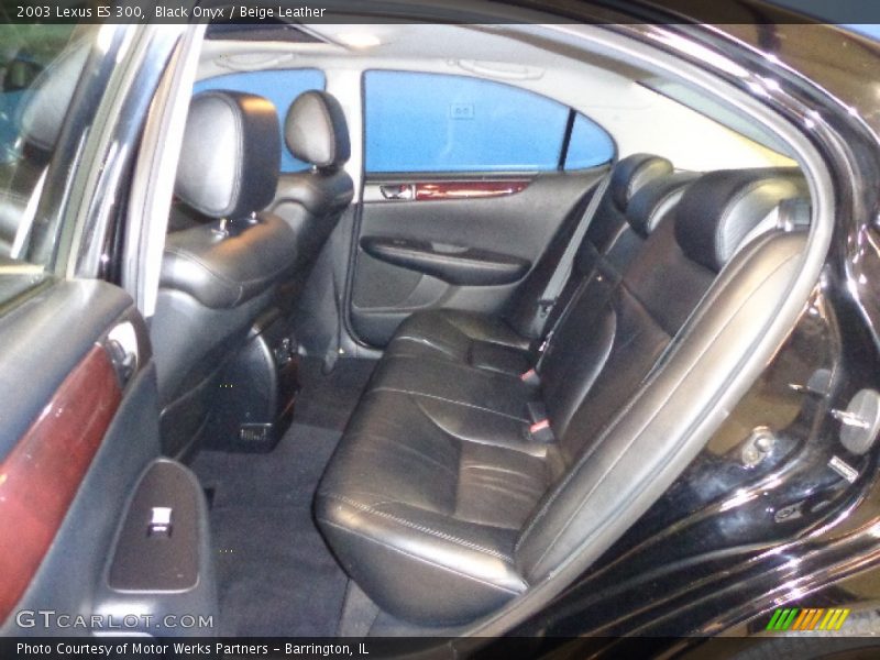 Black Onyx / Beige Leather 2003 Lexus ES 300