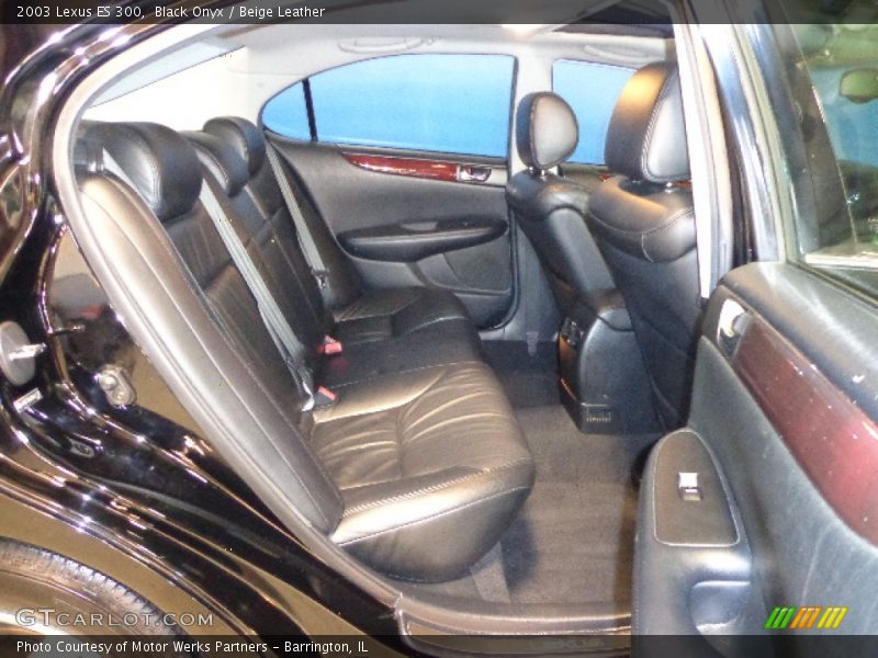 Black Onyx / Beige Leather 2003 Lexus ES 300