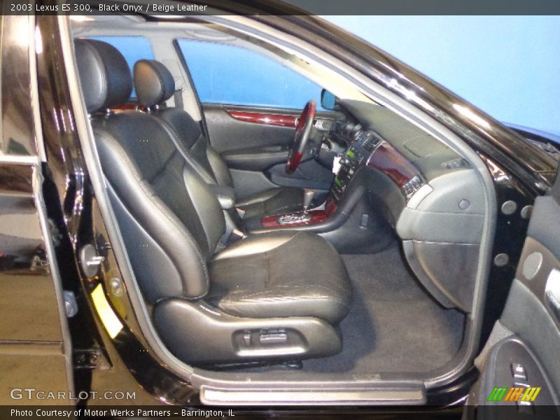 Black Onyx / Beige Leather 2003 Lexus ES 300