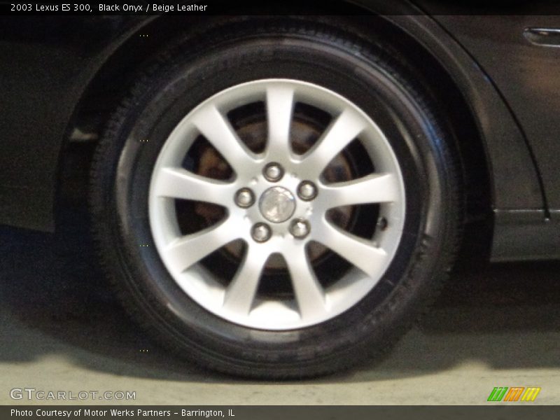 Black Onyx / Beige Leather 2003 Lexus ES 300