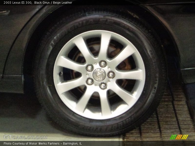 Black Onyx / Beige Leather 2003 Lexus ES 300