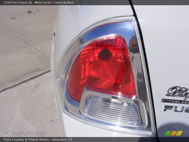 White Suede / Charcoal Black 2008 Ford Fusion SE