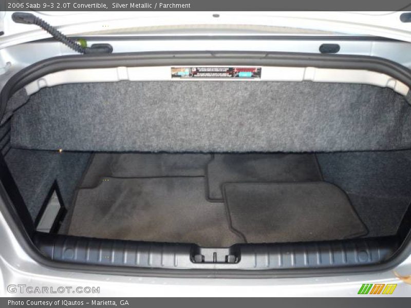 Silver Metallic / Parchment 2006 Saab 9-3 2.0T Convertible