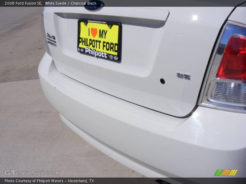 White Suede / Charcoal Black 2008 Ford Fusion SE