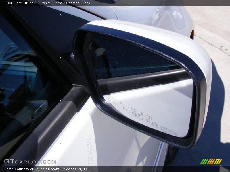 White Suede / Charcoal Black 2008 Ford Fusion SE