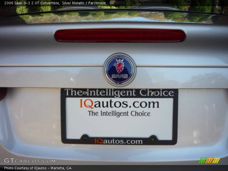 Silver Metallic / Parchment 2006 Saab 9-3 2.0T Convertible