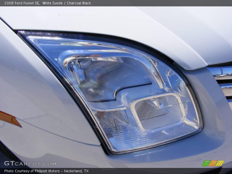 White Suede / Charcoal Black 2008 Ford Fusion SE