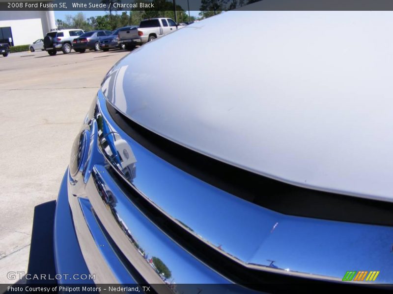 White Suede / Charcoal Black 2008 Ford Fusion SE