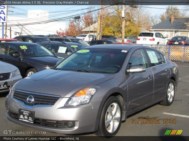 Precision Gray Metallic / Charcoal 2009 Nissan Altima 3.5 SE