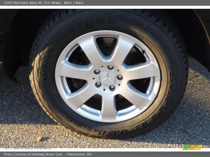 Black / Black 2006 Mercedes-Benz ML 350 4Matic