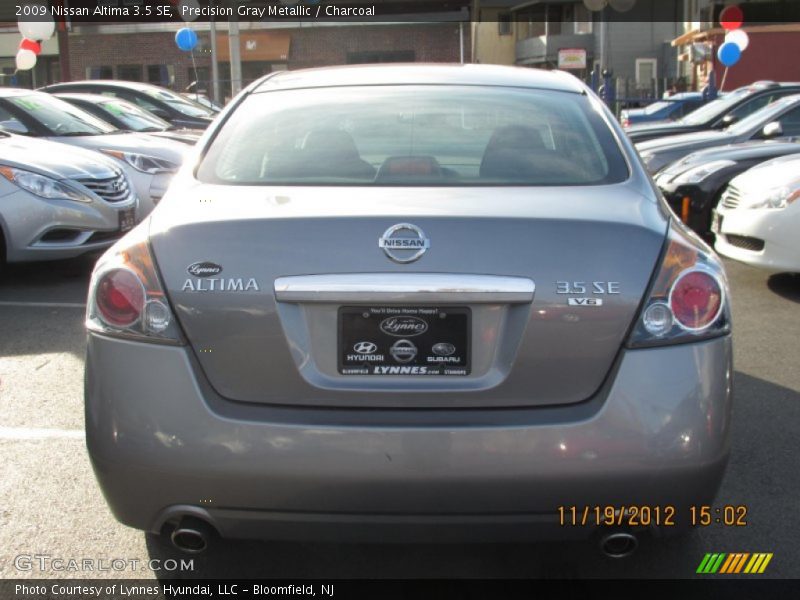 Precision Gray Metallic / Charcoal 2009 Nissan Altima 3.5 SE