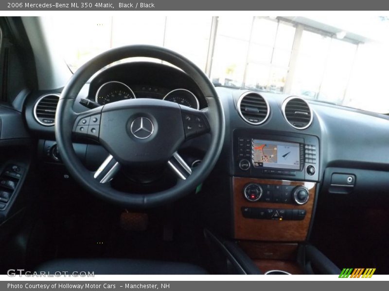 Black / Black 2006 Mercedes-Benz ML 350 4Matic
