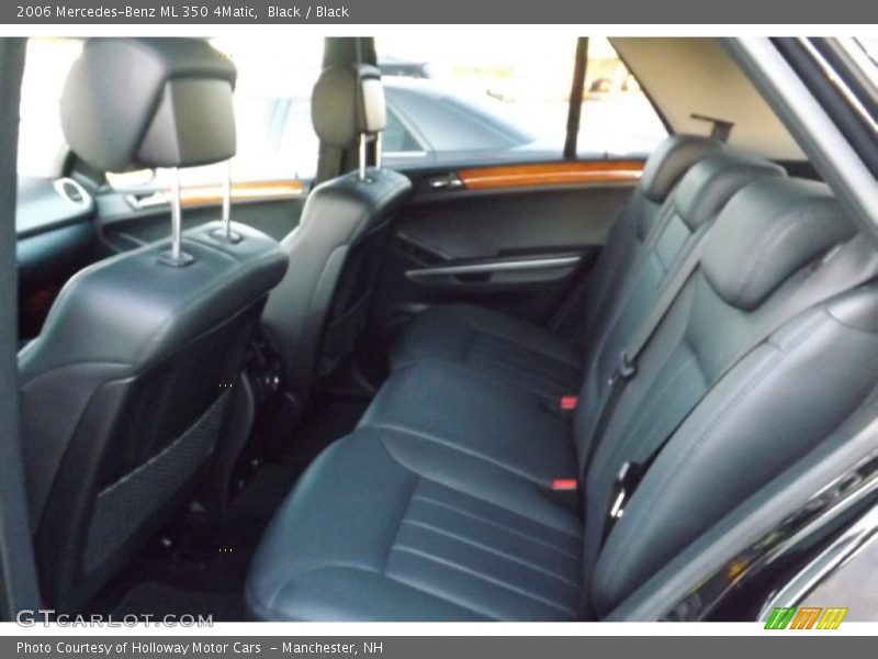 Black / Black 2006 Mercedes-Benz ML 350 4Matic