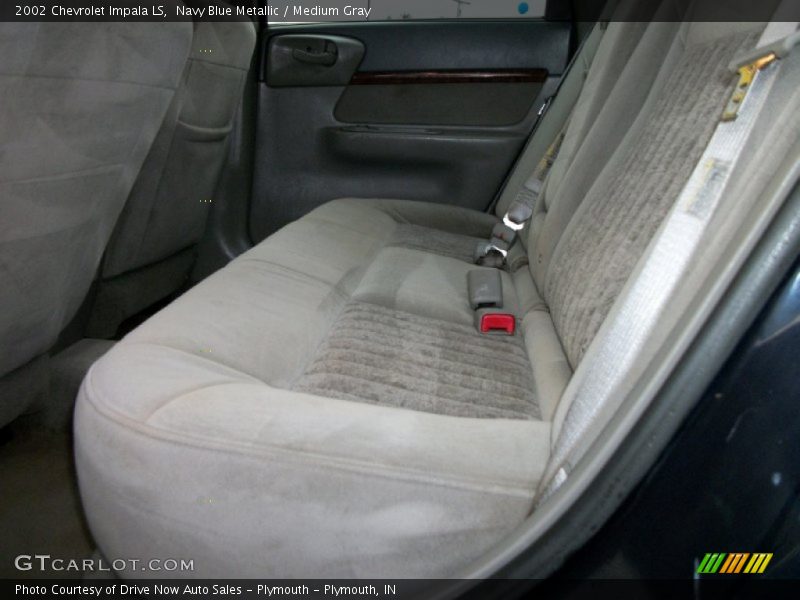 Navy Blue Metallic / Medium Gray 2002 Chevrolet Impala LS