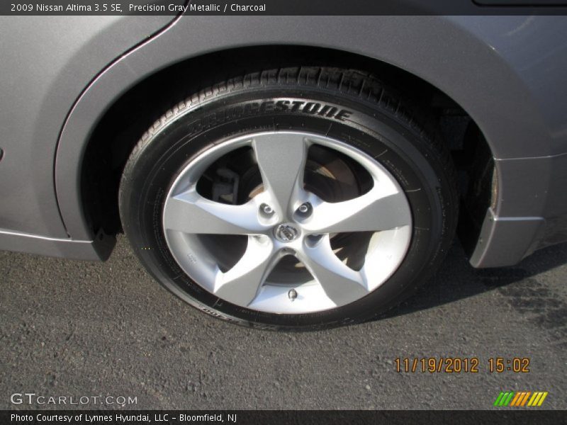 Precision Gray Metallic / Charcoal 2009 Nissan Altima 3.5 SE