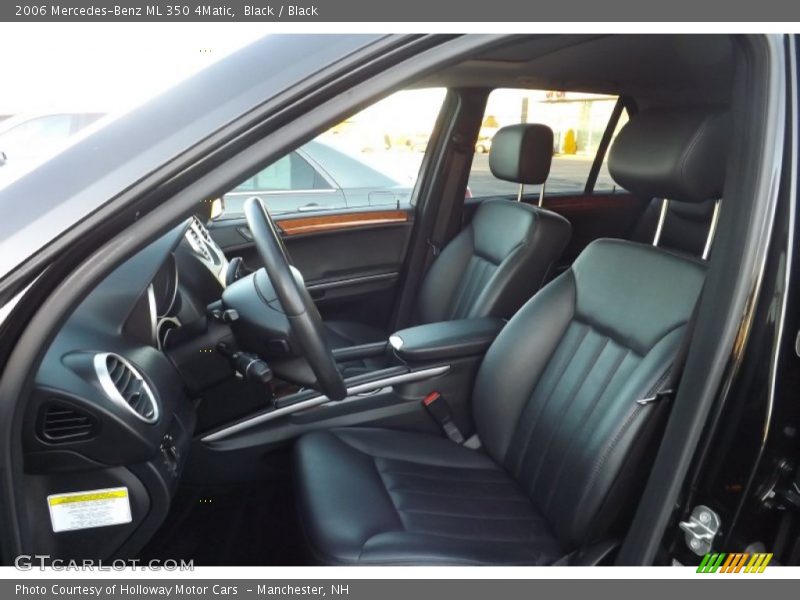 Black / Black 2006 Mercedes-Benz ML 350 4Matic