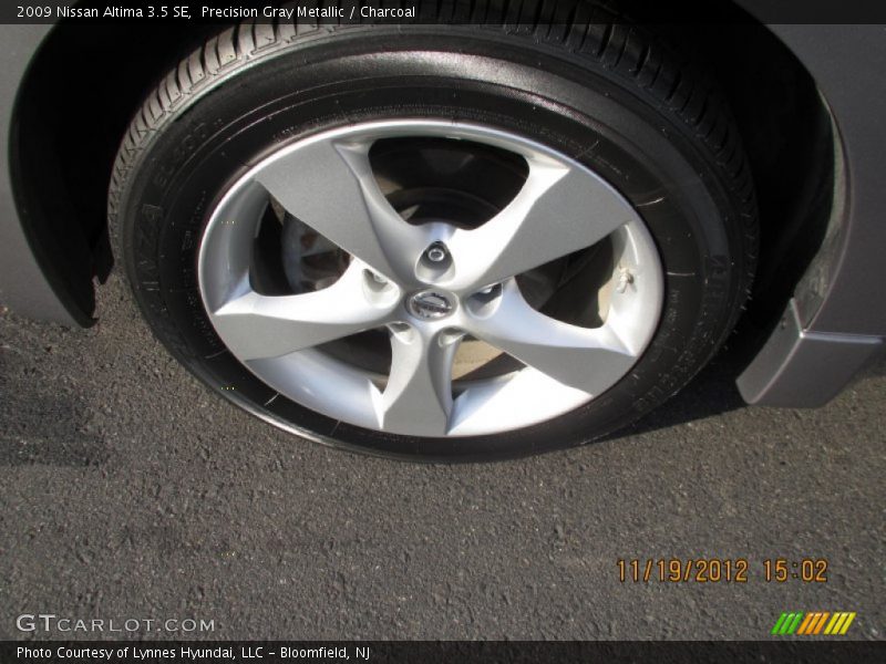 Precision Gray Metallic / Charcoal 2009 Nissan Altima 3.5 SE