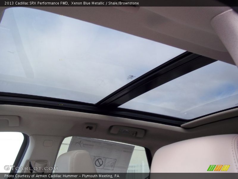 Sunroof of 2013 SRX Performance FWD