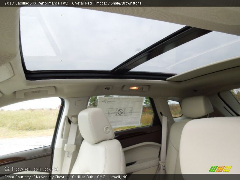 Crystal Red Tintcoat / Shale/Brownstone 2013 Cadillac SRX Performance FWD