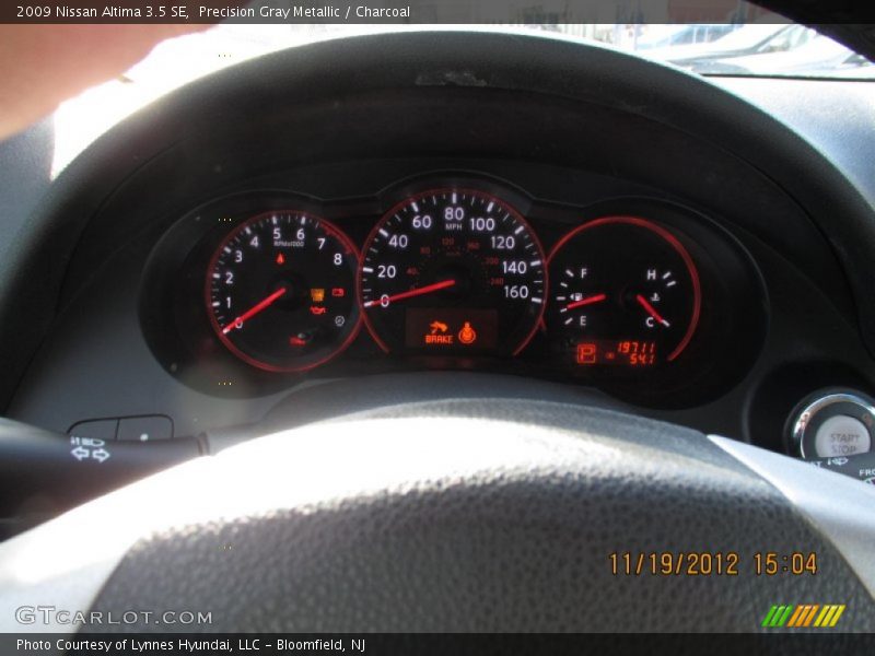 Precision Gray Metallic / Charcoal 2009 Nissan Altima 3.5 SE