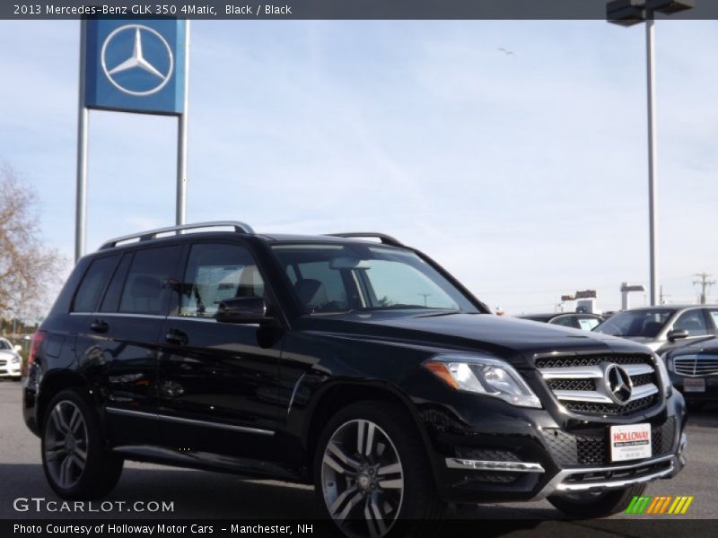 Black / Black 2013 Mercedes-Benz GLK 350 4Matic