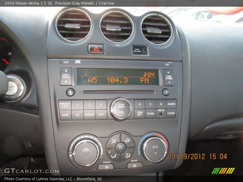 Precision Gray Metallic / Charcoal 2009 Nissan Altima 3.5 SE