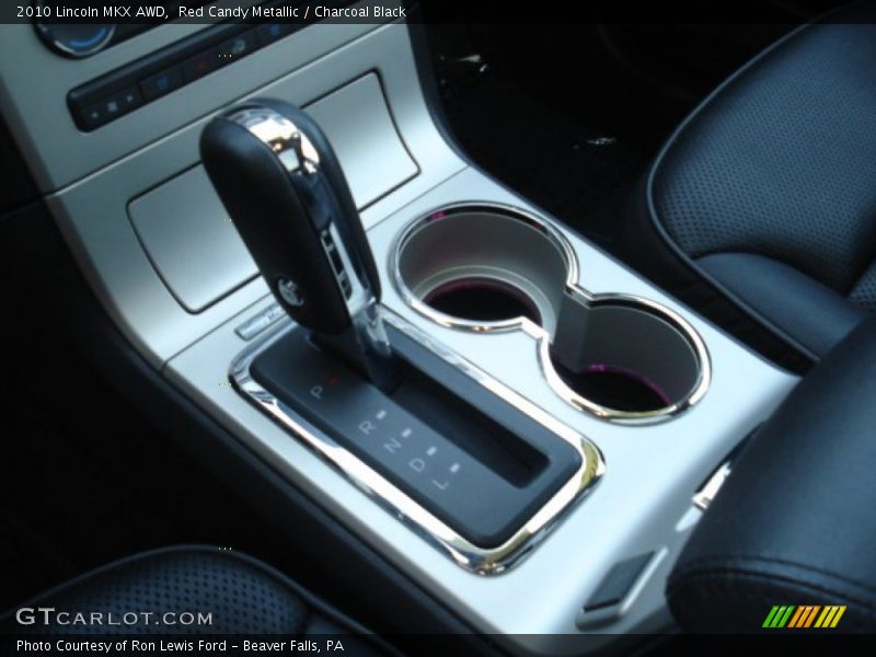 Red Candy Metallic / Charcoal Black 2010 Lincoln MKX AWD
