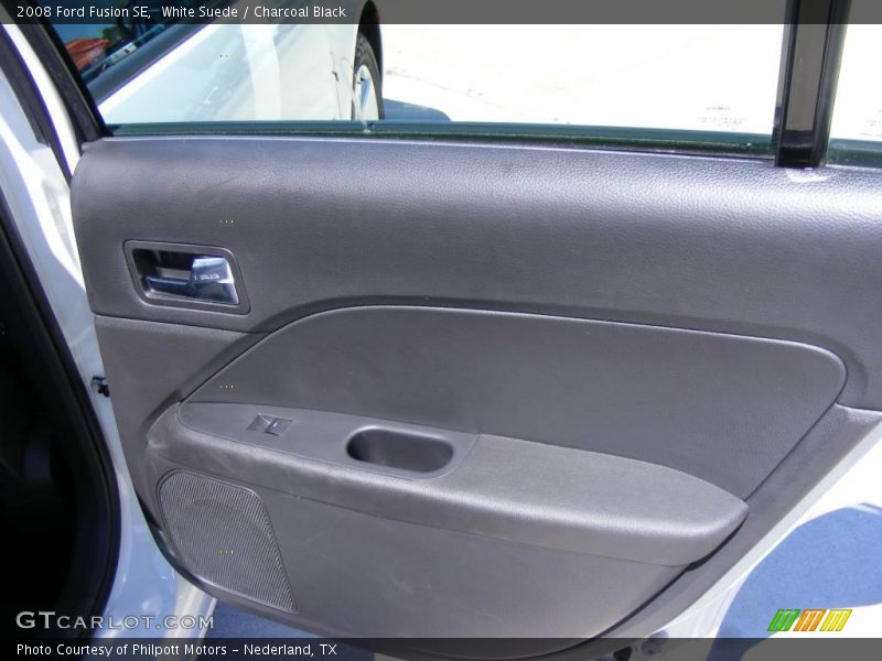White Suede / Charcoal Black 2008 Ford Fusion SE