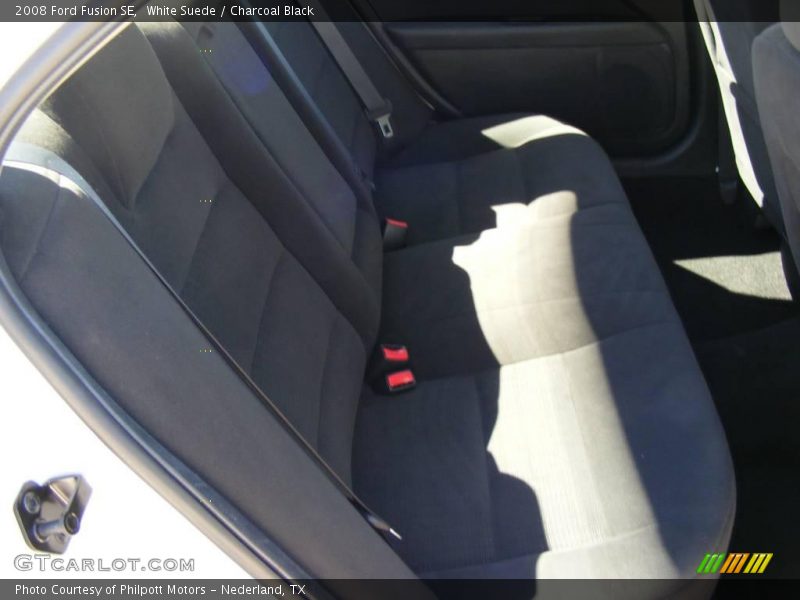 White Suede / Charcoal Black 2008 Ford Fusion SE
