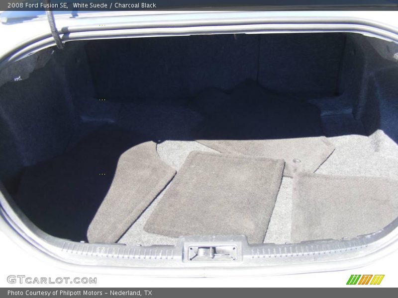 White Suede / Charcoal Black 2008 Ford Fusion SE