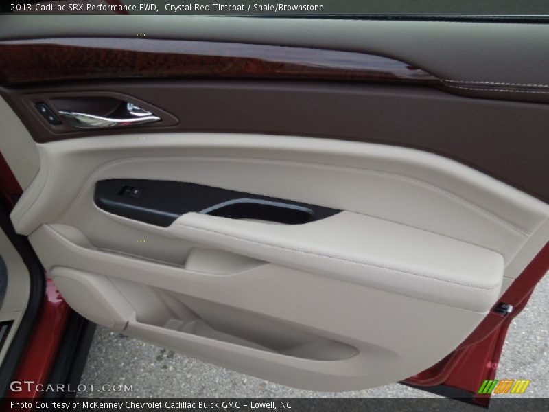 Crystal Red Tintcoat / Shale/Brownstone 2013 Cadillac SRX Performance FWD