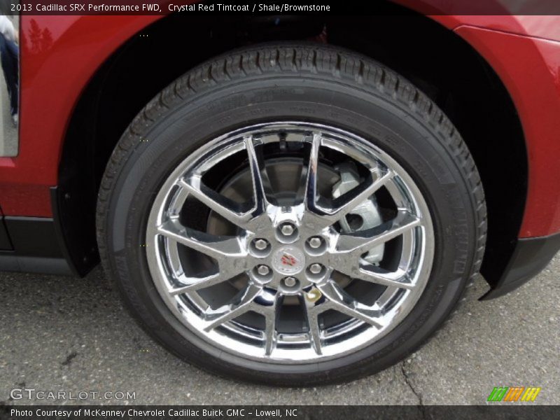Crystal Red Tintcoat / Shale/Brownstone 2013 Cadillac SRX Performance FWD