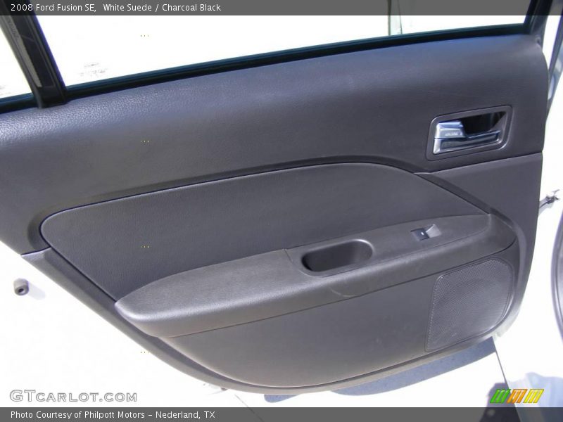 White Suede / Charcoal Black 2008 Ford Fusion SE