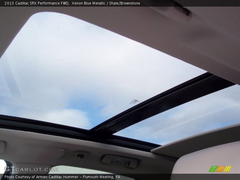 Xenon Blue Metallic / Shale/Brownstone 2013 Cadillac SRX Performance FWD