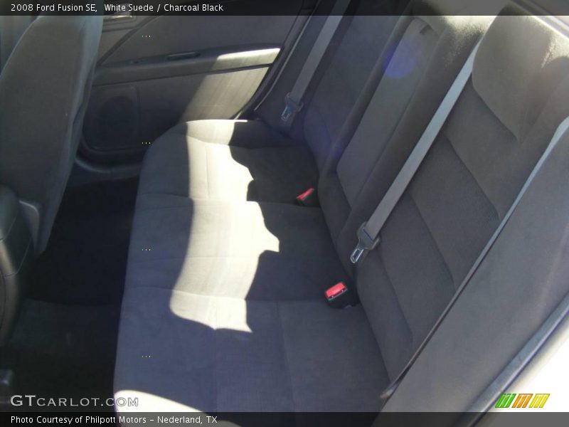 White Suede / Charcoal Black 2008 Ford Fusion SE