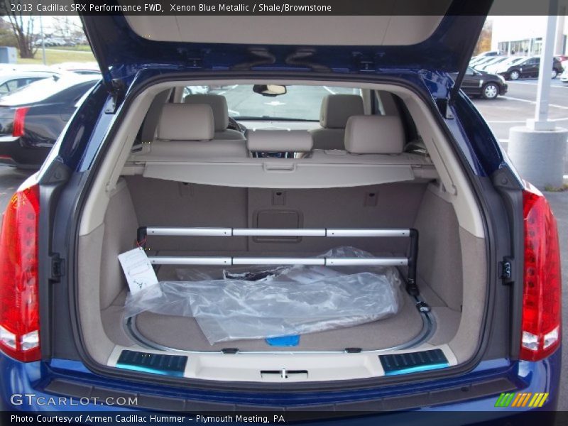 Xenon Blue Metallic / Shale/Brownstone 2013 Cadillac SRX Performance FWD