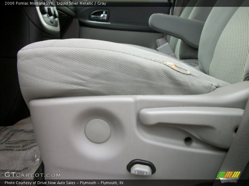 Liquid Silver Metallic / Gray 2006 Pontiac Montana SV6