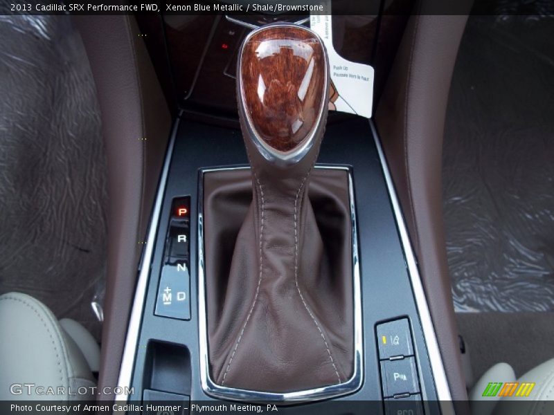 Xenon Blue Metallic / Shale/Brownstone 2013 Cadillac SRX Performance FWD